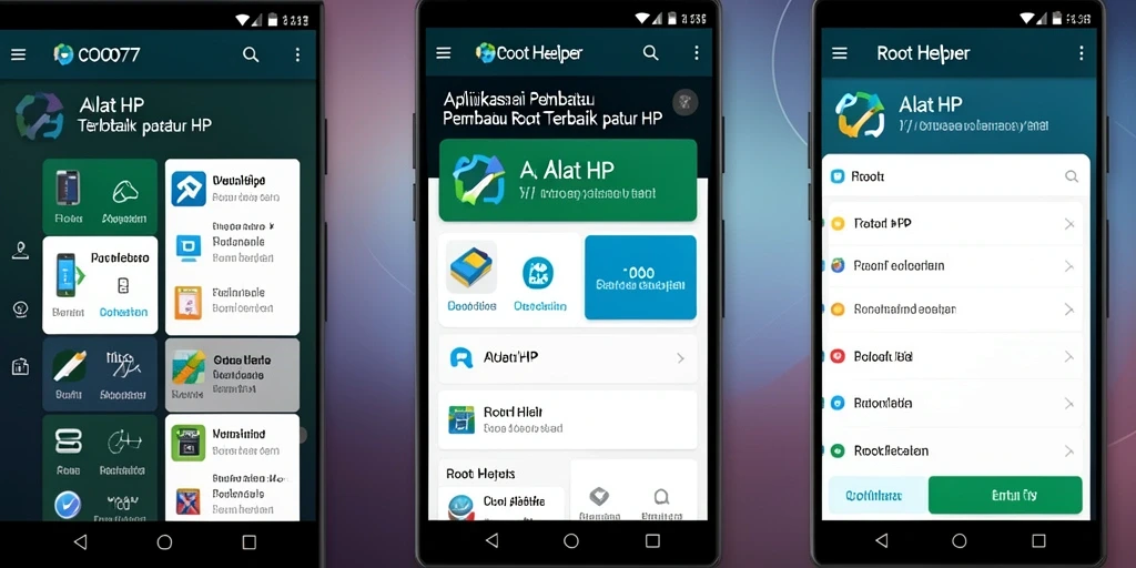 Tampilan antarmuka aplikasi COO77 yang intuitif dan mudah digunakan.