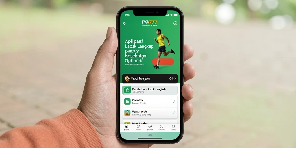 Tampilan antarmuka aplikasi IYA777 yang user-friendly dan menarik.
