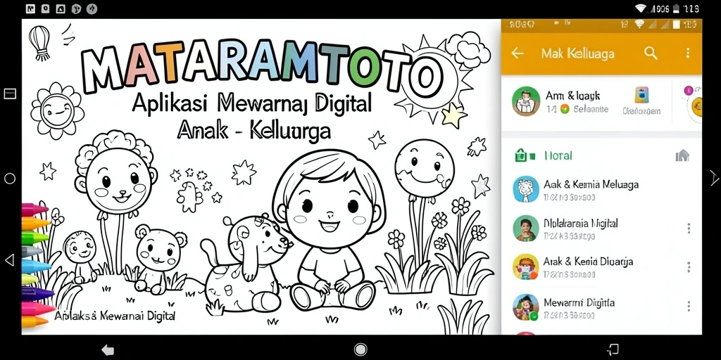 Screenshot antarmuka MATARAMTOTO dengan gambar mewarnai yang menarik.